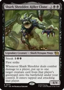 《殺し屋クローン、シャークシュレッダー/Shark Shredder, Killer Clone》[TMT] 黒R