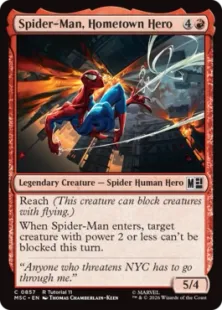 (R Tutorial 11)《我が街の英雄、スパイダーマン/Spider-Man, Hometown Hero》[MSC] 赤C