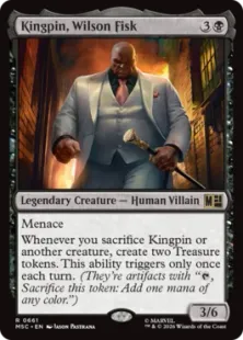 《キングピン、ウィルソン・フィスク/Kingpin, Wilson Fisk》[MSC] 黒R