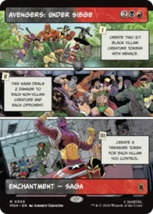 ■ショーケース■《アベンジャーズ：アンダー・シージ/Avengers: Under Siege》[MSH-BF] 金R