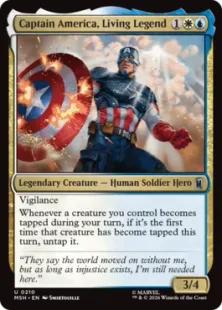 《生ける伝説、キャプテン・アメリカ/Captain America, Living Legend》[MSH] 金U