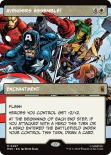 ■ショーケース■《アベンジャーズ・アッセンブル！/Avengers Assemble!》[MSH-BF] 白R
