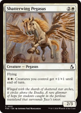 砕け翼のペガサス/Shatterwing Pegasus (English)