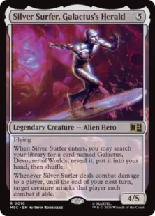 《ギャラクタスのヘラルド、シルバーサーファー/Silver Surfer, Galactus's Herald》[MSC] 無R
