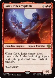 《ヴィジランテ、ケイシー・ジョーンズ/Casey Jones, Vigilante》[TMT] 赤R