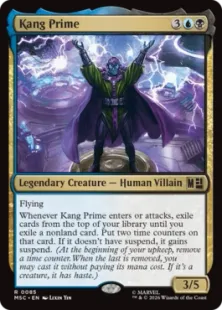 《絶対的支配者カーン/Kang Prime》[MSC] 金R