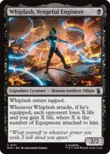 《復讐に燃えるエンジニア、ウィップラッシュ/Whiplash, Vengeful Engineer》[MSH] 黒U