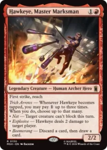 《百発百中の射手、ホークアイ/Hawkeye, Master Marksman》[MSH] 赤R
