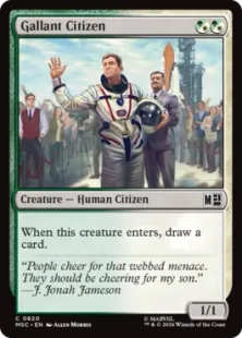《勇敢な市民/Gallant Citizen》[MSC] 金C