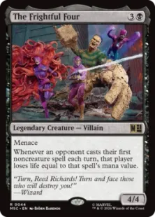 《フライトフル・フォー/The Frightful Four》[MSC] 黒R