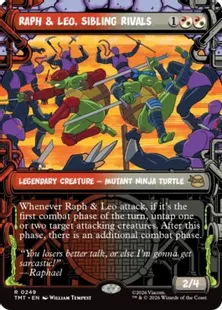 ■ショーケース■《兄弟でありライバル、ラフとレオ/Raph & Leo, Sibling Rivals》[TMT-BF] 金R