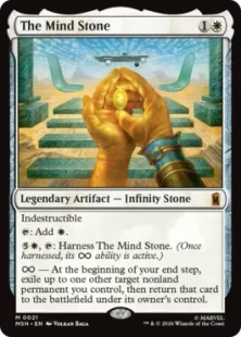 《マインド・ストーン/The Mind Stone》[MSH] 白R