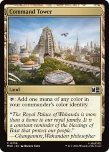 《統率の塔/Command Tower》[MSC] 土地C