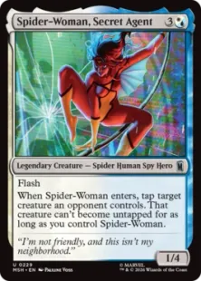 《シークレットエージェント、スパイダーウーマン/Spider-Woman, Secret Agent》[MSH] 金U