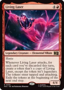 《リビング・レーザー/Living Laser》[MSC] 赤R