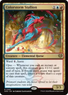 《彩嵐の雄馬/Colorstorm Stallion》[SOS] 金R