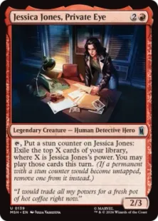 《私立探偵、ジェシカ・ジョーンズ/Jessica Jones, Private Eye》[MSH] 赤U