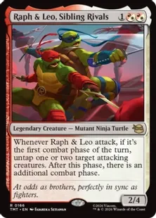 《兄弟でありライバル、ラフとレオ/Raph & Leo, Sibling Rivals》[TMT] 金R