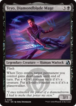 金剛刃の魔道士、テヨ/Teyo, Diamondblade Mage (English)