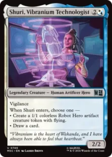 《ヴィブラニウムの科学技術者、シュリ/Shuri, Vibranium Technologist》[MSC] 金U