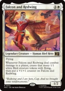 《ファルコンとレッドウイング/Falcon and Redwing》[MSC] 白R