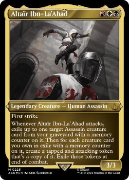 《アルタイル・イブン・ラ・アハド/Altaïr Ibn-La'Ahad》[ACR-BF] 金R