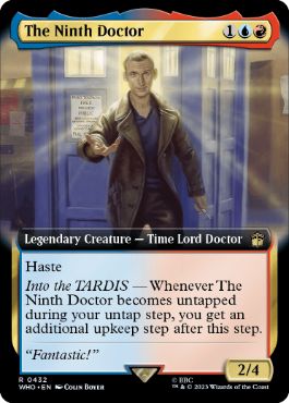 ■拡張アート■《９代目ドクター/The Ninth Doctor》[WHO-BF] 金R