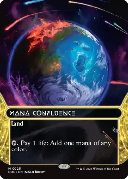 (025)■ボーダーレス■《マナの合流点/Mana Confluence》[EOS] 土地R