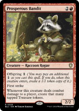 《裕福な山賊/Prosperous Bandit》[BLC] 赤R