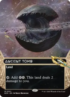 (001)■ボーダーレス■《古えの墳墓/Ancient Tomb》[EOS] 土地R