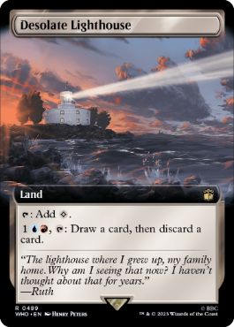 ■拡張アート■《僻地の灯台/Desolate Lighthouse》[WHO-BF] 土地R