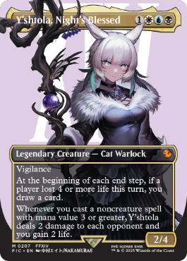 ■ボーダーレス■《魔女、ヤ・シュトラ・ルル/Y'shtola, Night's Blessed》[FIC] 金R
