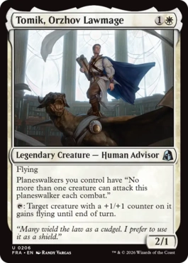 オルゾフの法魔道士、トミク/Tomik, Orzhov Lawmage (English)