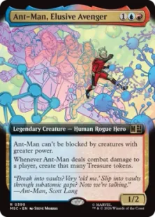 ■拡張アート■《捕らえがたきアベンジャーズ、アントマン/Ant-Man, Elusive Avenger》[MSC] 金R