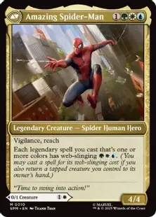 《ピーター・パーカー/Peter Parker》/《アメイジング・スパイダーマン/Amazing Spider-Man》[SPM] 白R