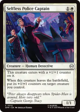 《無私の警部/Selfless Police Captain》[SPM] 白C