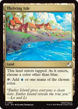 《興隆する島嶼/Thriving Isle》[TLE] 土地C
