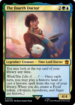 《４代目ドクター/The Fourth Doctor》[WHO] 金R