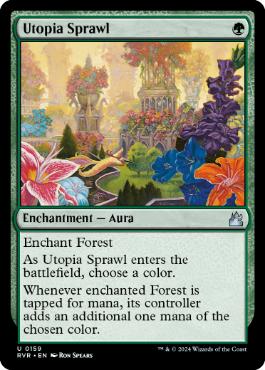 《楽園の拡散/Utopia Sprawl》[RVR] 緑U