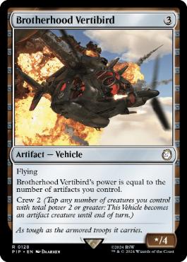 《ブラザーフッド・ベルチバード/Brotherhood Vertibird》[PIP] 茶R
