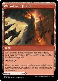 《引き離しの噴火/Sundering Eruption》/《火山の亀裂/Volcanic Fissure》[MH3] 赤U