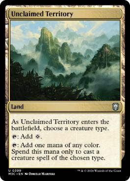 《手付かずの領土/Unclaimed Territory》[M3C] 土地U