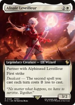 ■拡張アート■《アリゼー・ルヴェユール/Alisaie Leveilleur》[FIC] 白R