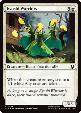 《キヨシの戦士たち/Kyoshi Warriors》[TLA] 白C