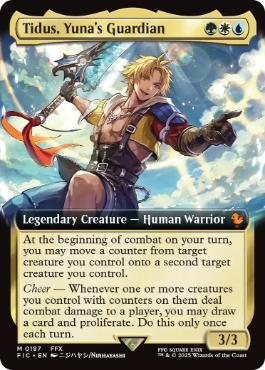 ■拡張アート■《ユウナのガード、ティーダ/Tidus, Yuna's Guardian》[FIC] 金R