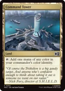《統率の塔/Command Tower》[MSC] 土地C