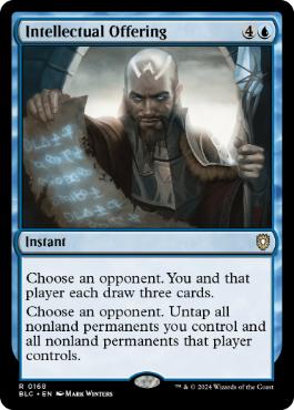 《知性の捧げ物/Intellectual Offering》[BLC] 青R