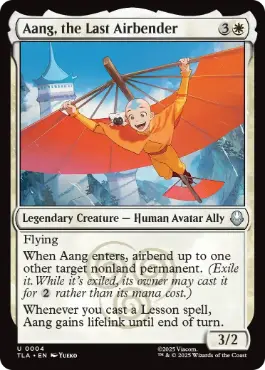 《最後の気のベンダー、アン/Aang, the Last Airbender》[TLA] 白U