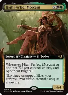 ■拡張アート■《高位完全者、モーカント/High Perfect Morcant》[ECL-BF] 金R