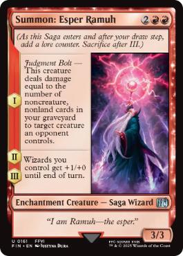 《召喚：幻獣ラムウ/Summon: Esper Ramuh》[FIN] 赤U